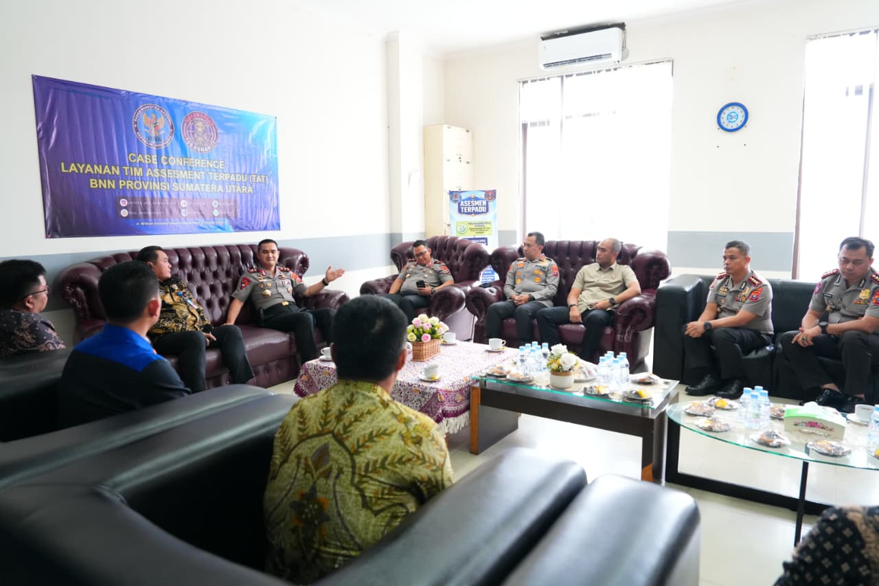 Kapolda Sumut Silaturahmi ke BNNP Sumut, Perkuat Kolaborasi Pemberantasan Narkoba