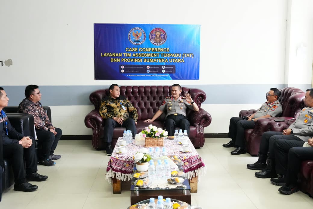 Kapolda Sumut Silaturahmi ke BNNP Sumut, Perkuat Kolaborasi Pemberantasan Narkoba