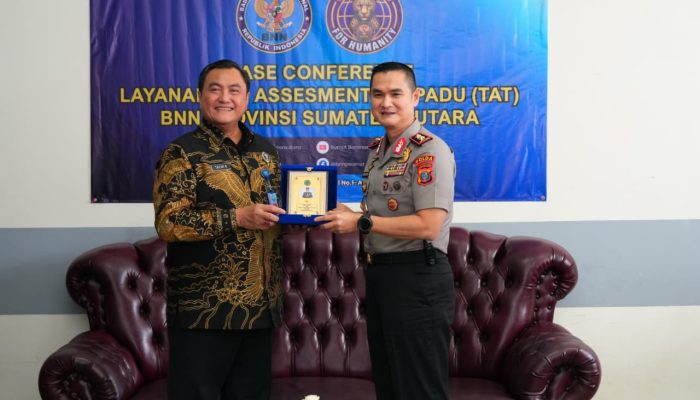 Kapolda Sumut Silaturahmi ke BNNP Sumut, Perkuat Kolaborasi Pemberantasan Narkoba