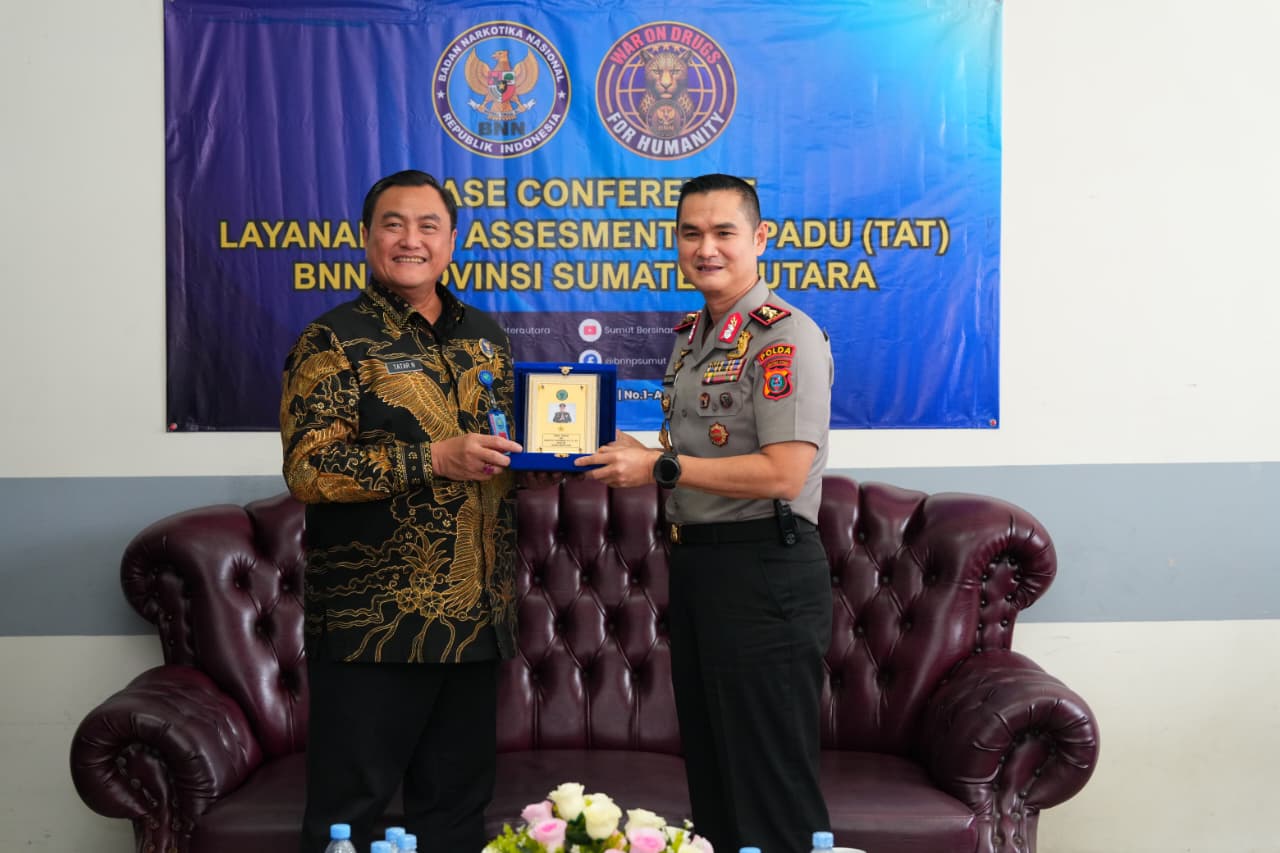 Kapolda Sumut Silaturahmi ke BNNP Sumut, Perkuat Kolaborasi Pemberantasan Narkoba