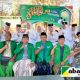 Semarak Hari Santri Nasional 2026, MWC NU Nonggunong Gelar Upacara Bendera di Lapangan Desa Rosong
