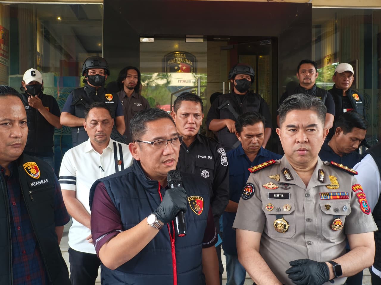 Polda Sumut Ungkap Penembakan di Tanjung Morawa, Dua Tersangka Diamankan