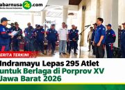 Indramayu Lepas 295 Atlet untuk Berlaga di Porprov XV Jawa Barat 2026