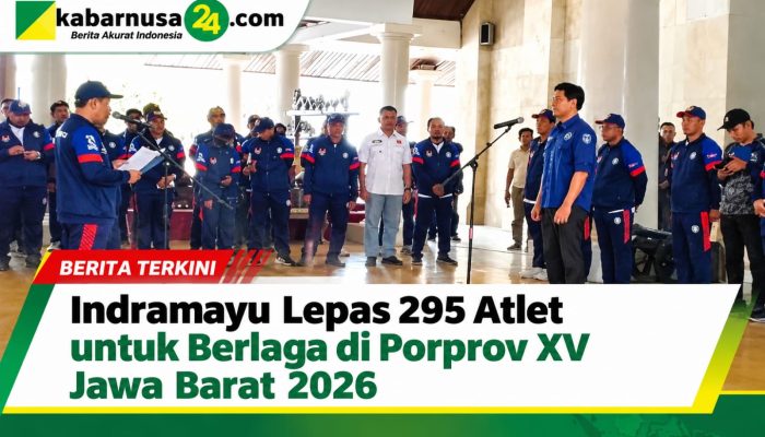 Indramayu Lepas 295 Atlet untuk Berlaga di Porprov XV Jawa Barat 2026