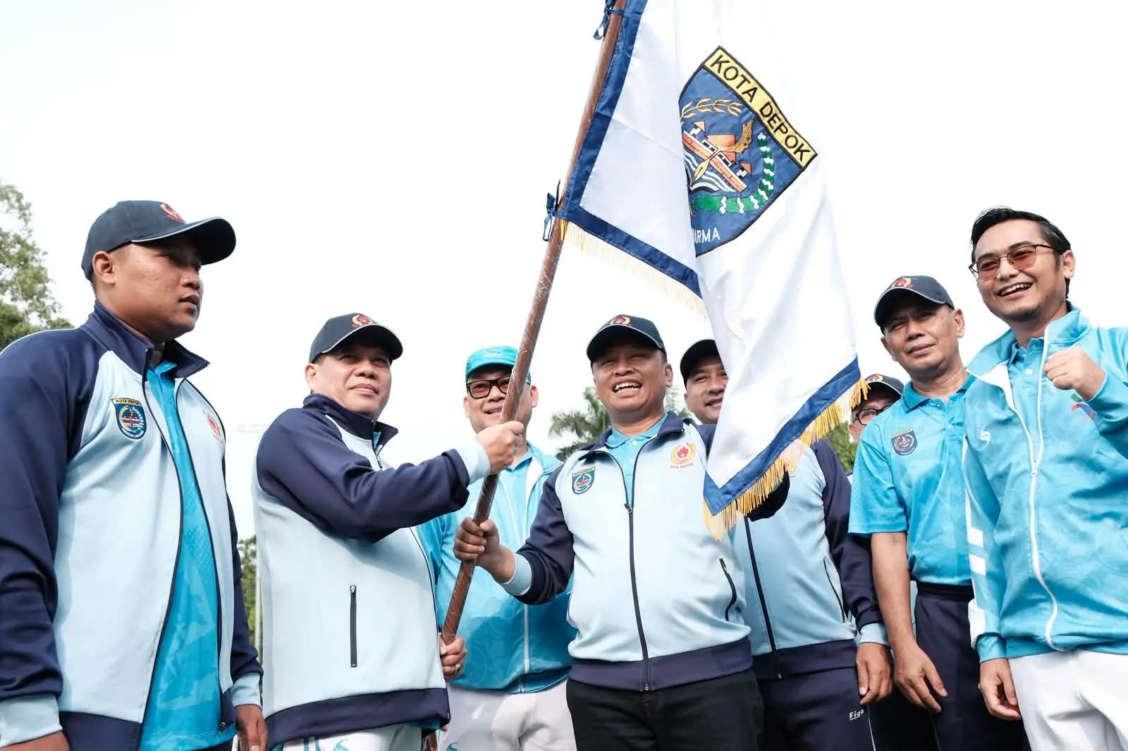 Bawa Misi Harumkan Nama Depok, 683 Atlet Bertanding di Porprov Jabar 2026 Dilepas Walikota Depok Supian Suri