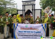 Tampilkan Ikon Menara Suar dan Gerbang Asta Adipoday, IKSASS Rayon Sapudi Meriahkan Pawai Penyambutan Alumni Se-Nusantara