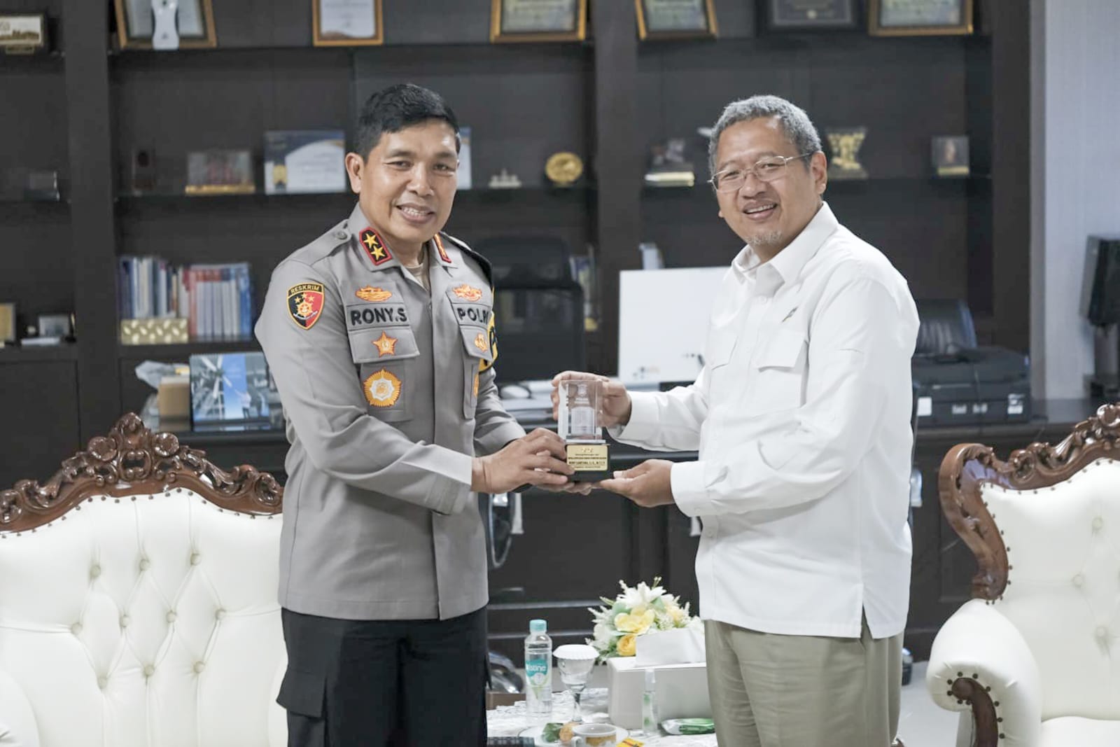 Sinergi Kawal Pembangunan Daerah, Kapolda Sumsel Gelar Audiensi Bersama Kepala BPK Sumsel