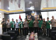 Perkuat Sinergi Organisasi Kepemudaan, Polda Sumsel Gelar Audiensi Bersama PW GP Ansor Sumsel