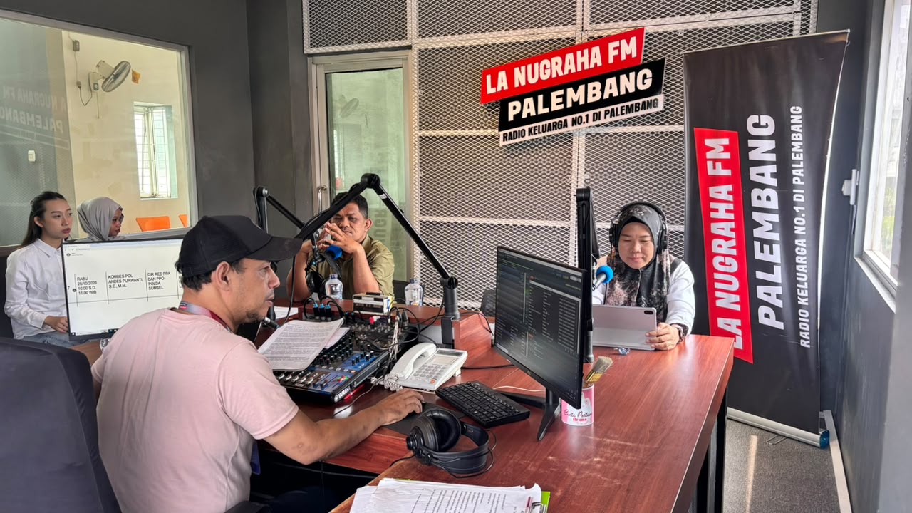Lewat Talk Show Radio Elshinta, Polda Sumsel Perkuat Edukasi Perlindungan Anak
