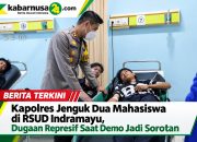 Kapolres Jenguk Dua Mahasiswa di RSUD Indramayu, Dugaan Represif Saat Demo Jadi Sorotan