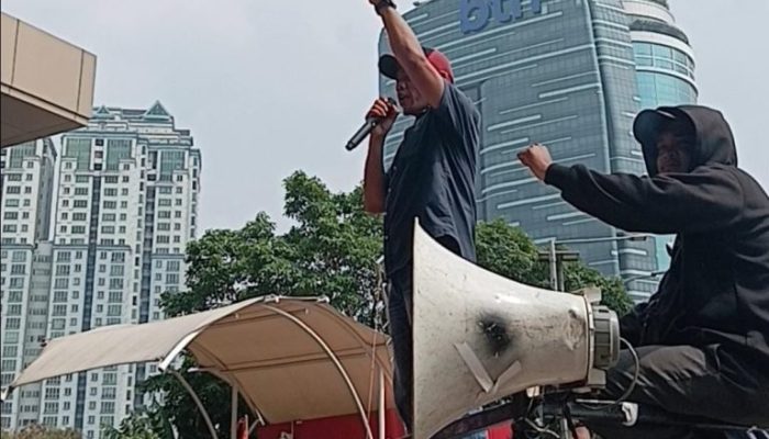 JAPMI dan JaMWas Aksi Unjuk Rasa di KPK Desak Tindak Lanjut Sprindik Baru Dugaan Pengondisian Pengadaan Proyek di Kabupaten Bekasi