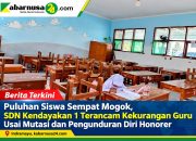 Puluhan Siswa Sempat Mogok, SDN Kendayakan 1 Terancam Kekurangan Guru Usai Mutasi dan Pengunduran Diri Honorer