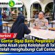 Polsek Gantar Sigap Bantu Pengendara Wanita Bernama Aisah yang Kelelahan di Tol Cipali Setelah menghubungi Call Center 110