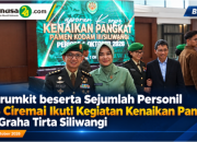 Karumkit beserta Sejumlah Personil RS Ciremai Ikuti Kegiatan Kenaikan Pangkat di Graha Tirta Siliwangi