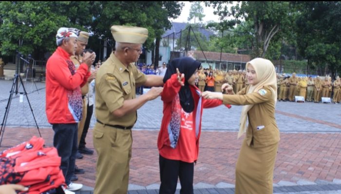 6 Atlet Menuju PESONAS II 2026 di Nusa Tenggara Timur dilepas Sekda Garut