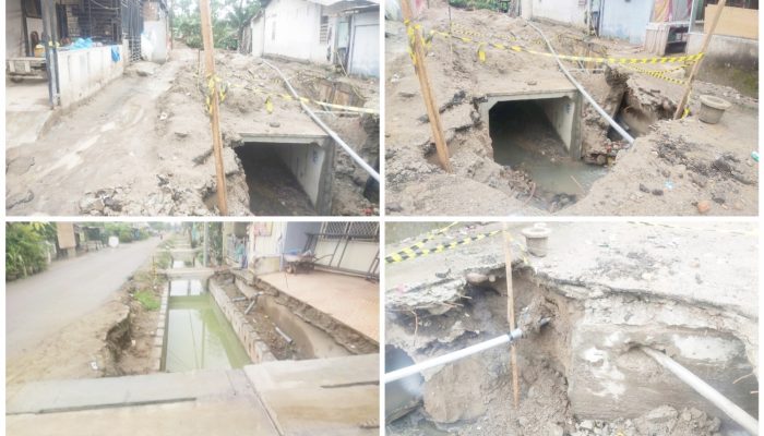 Anggaran Fantastis Rp 10,4 Miliar, Proyek Drainase Jalan Garu 2 B Medan Amplas Diduga Dikerjakan Asal Jadi dan Bahayakan Pengendara