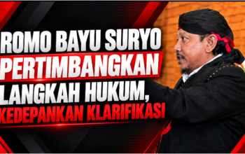 Romo Bayu Suryo Pertimbangkan Langkah Hukum, Kedepankan Klarifikasi