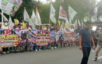 18 Perwakilan Desa Kabupaten Bekasi Aksi Damai di Jakarta Tuntut Pilkades Diulang