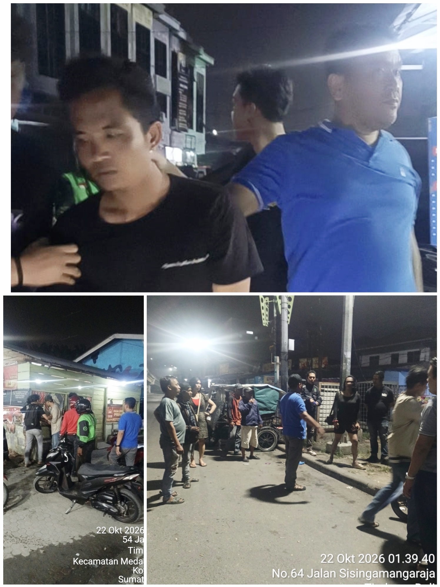 Gerak Cepat Patroli Siaga Reskrim Polsek Patumbak Ringkus Dua Pelaku Pencurian Ponsel Milik Driver Ojol