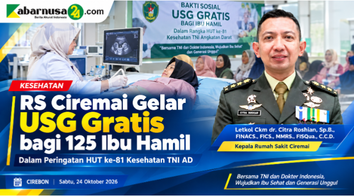 RS Ciremai Gelar USG Gratis bagi 125 Ibu Hamil