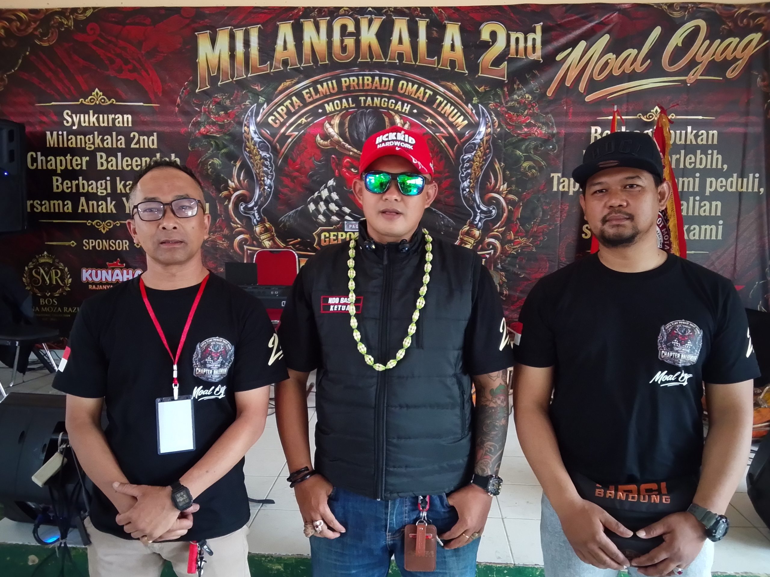 Milangkala ke-2 Chapter Baleendah Cepot Motah Diisi Santunan Yatim dan Lansia, Tony Husada Tekankan Solidaritas
