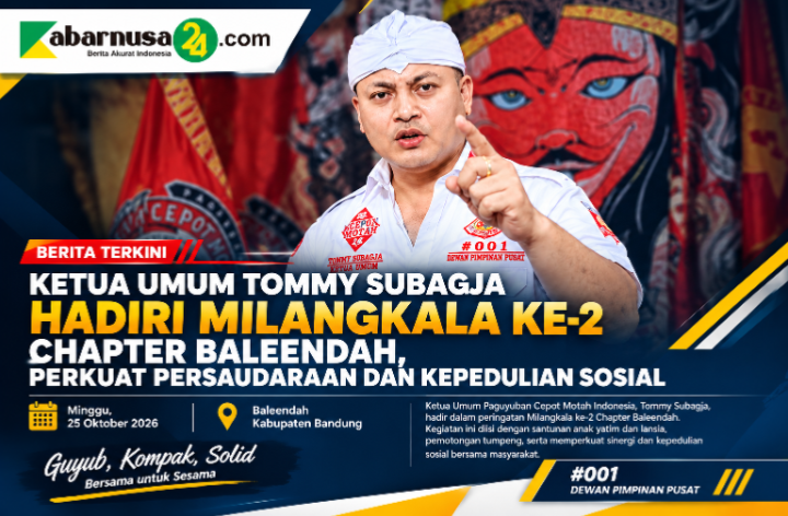 Ketua Umum Tommy Subagja Hadiri Milangkala ke-2 Chapter Baleendah, Perkuat Persaudaraan dan Kepedulian Sosial