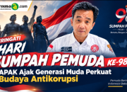Peringati Hari Sumpah Pemuda ke-98, APAK Ajak Generasi Muda Perkuat Budaya Antikorupsi