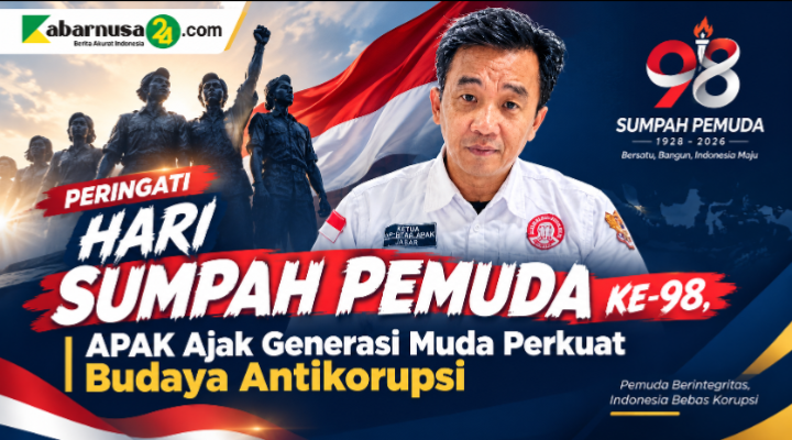 Peringati Hari Sumpah Pemuda ke-98, APAK Ajak Generasi Muda Perkuat Budaya Antikorupsi