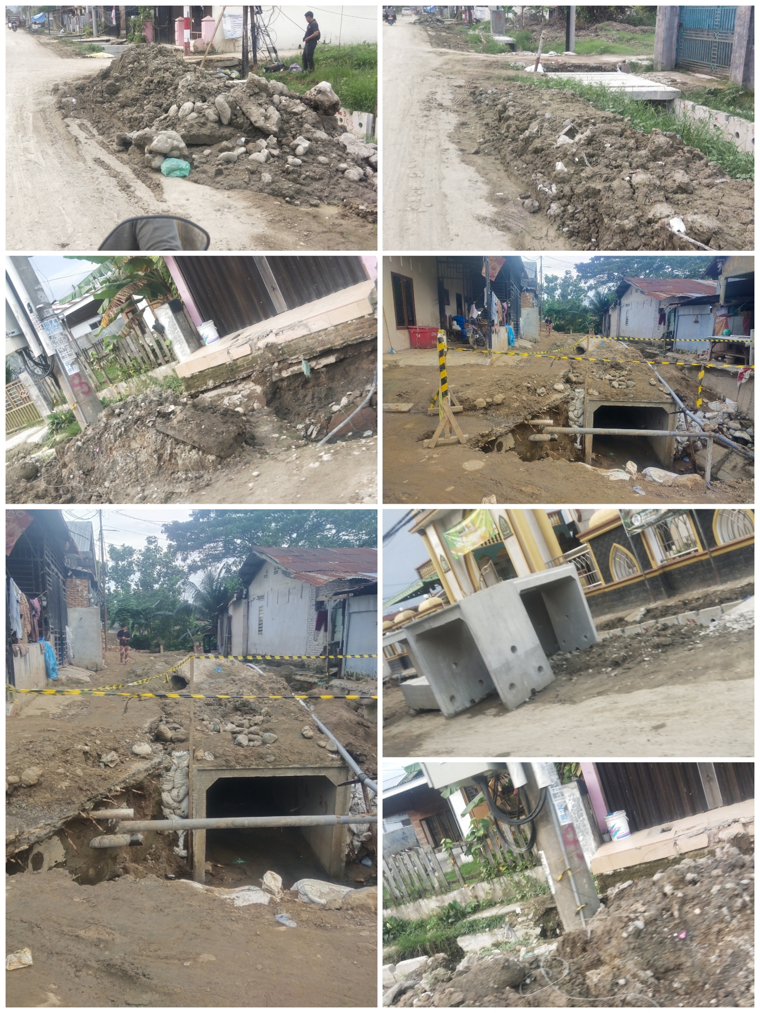 Proyek Drainase Jalan Garu II B Amburadul: Kontraktor Kerja Asal Jadi, Dinas SDABMBK Medan Dinilai Lalai dan Tutup Mata