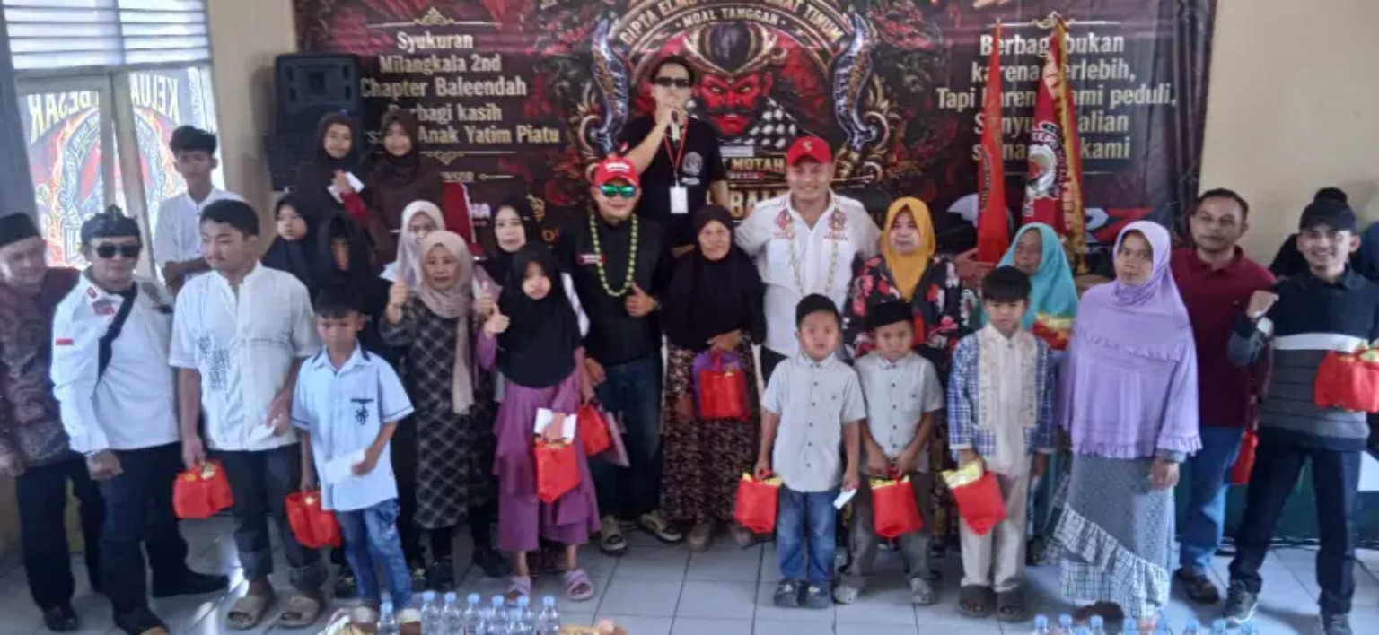 Ketua Umum Tommy Subagja Hadiri Milangkala ke-2 Chapter Baleendah, Perkuat Persaudaraan dan Kepedulian Sosial
