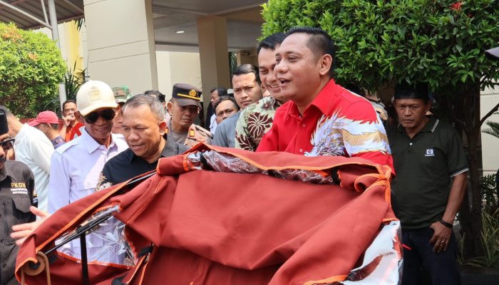 190 Becak Listrik Bantuan Presiden Prabowo Subianto di Bekasi, Pesan Plt Bupati : Gunakan Jangan Dijual atau Digadaikan