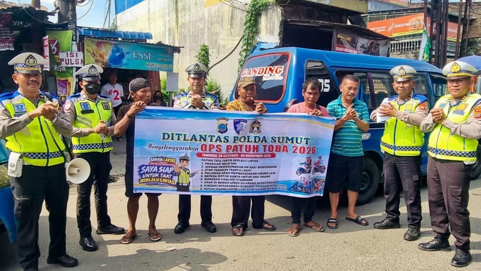Hari Keenam Ops Patuh Toba 2026, Polda Sumut Padukan Penindakan dan Edukasi Keselamatan